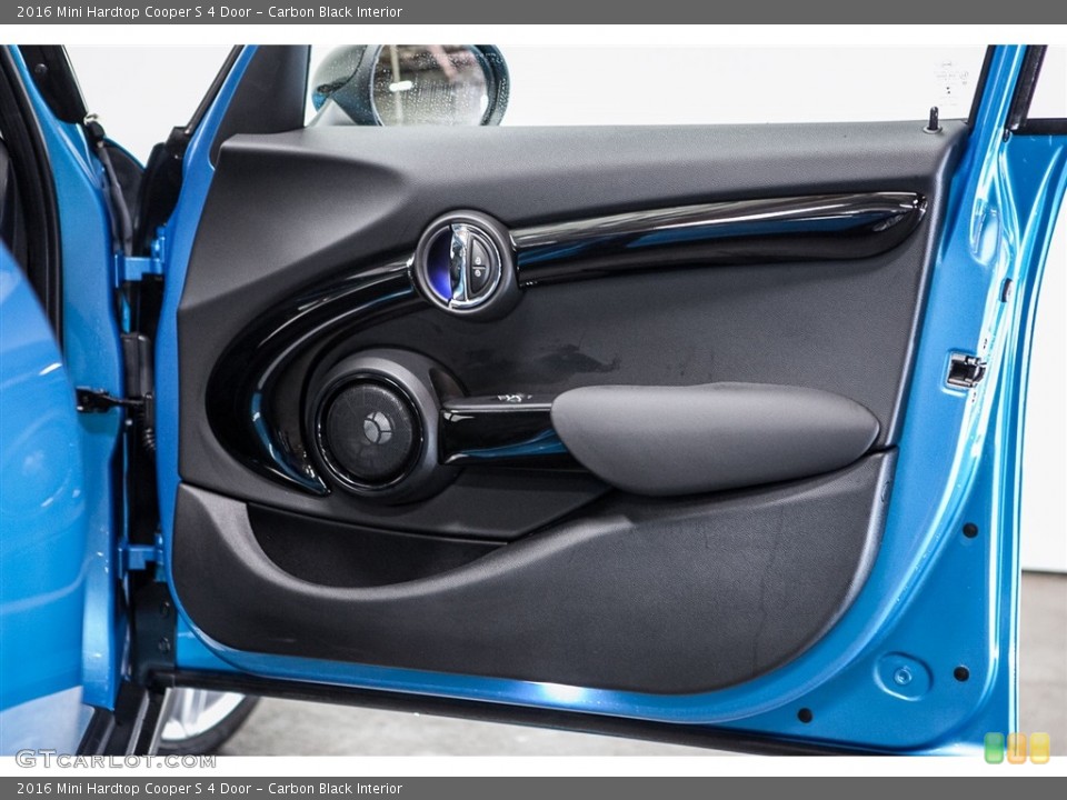 Carbon Black Interior Door Panel for the 2016 Mini Hardtop Cooper S 4 Door #112923957