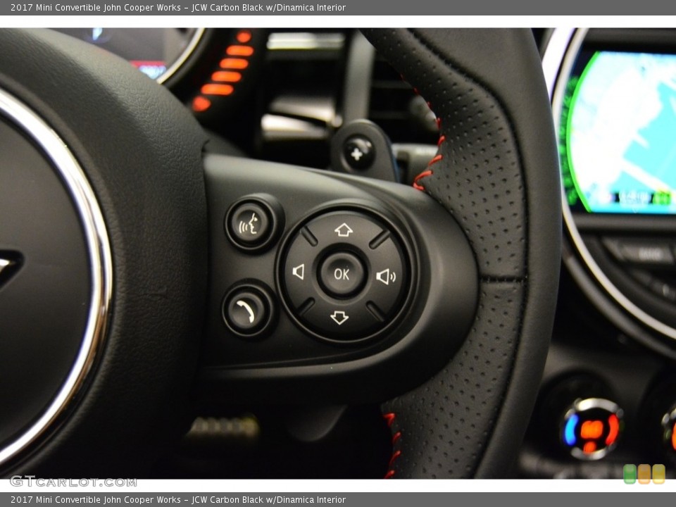 JCW Carbon Black w/Dinamica Interior Controls for the 2017 Mini Convertible John Cooper Works #112925565