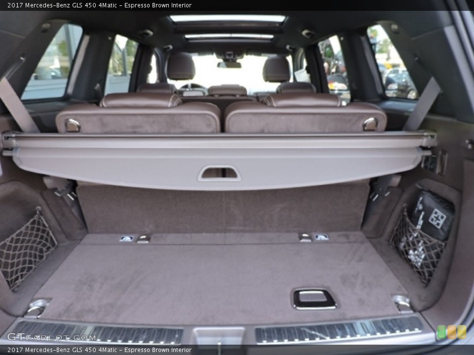 Espresso Brown Interior Trunk for the 2017 Mercedes-Benz GLS 450 4Matic #112944879