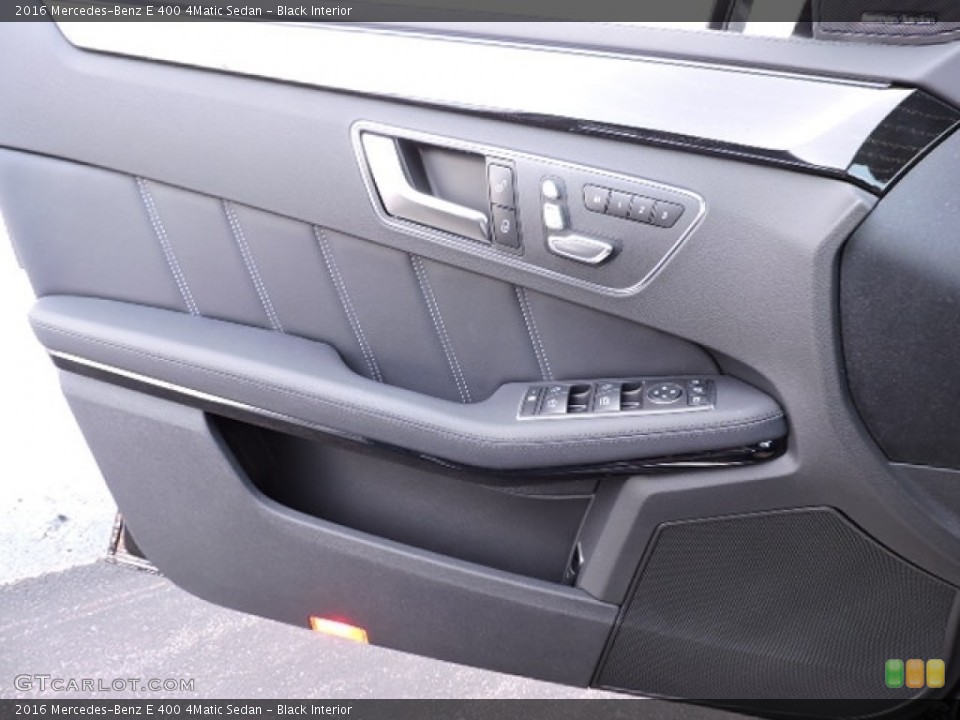 Black Interior Door Panel for the 2016 Mercedes-Benz E 400 4Matic Sedan #112945683
