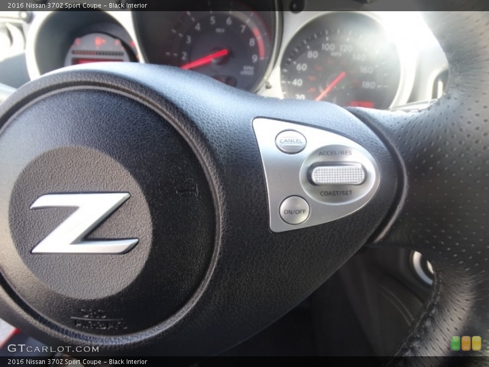 Black Interior Controls for the 2016 Nissan 370Z Sport Coupe #112988496