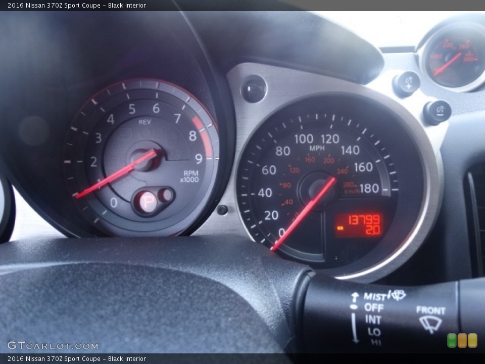 Black Interior Gauges for the 2016 Nissan 370Z Sport Coupe #112988523