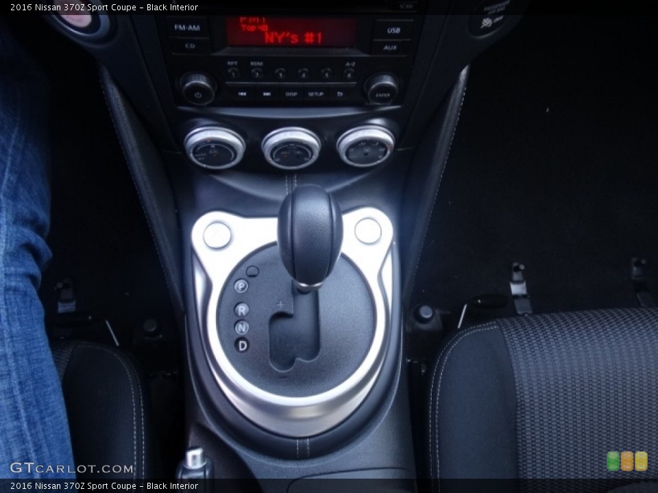 Black Interior Transmission for the 2016 Nissan 370Z Sport Coupe #112988670
