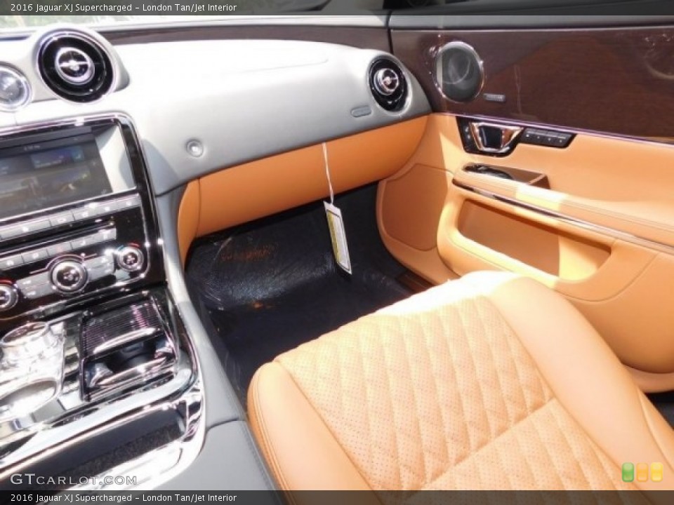 London Tan/Jet Interior Front Seat for the 2016 Jaguar XJ Supercharged #113002243