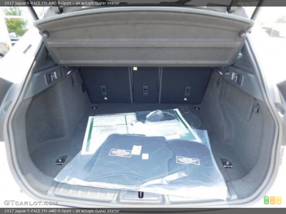 Jet w/Light Oyster Interior Trunk for the 2017 Jaguar F-PACE 35t AWD R-Sport #113007304