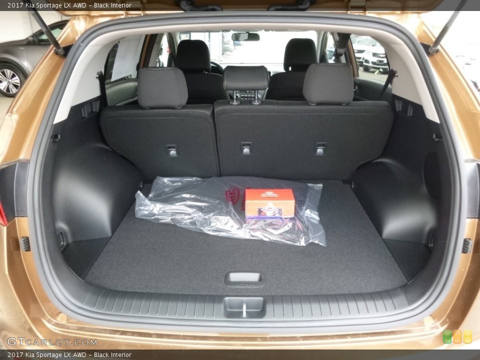 Black Interior Trunk for the 2017 Kia Sportage LX AWD #113042313