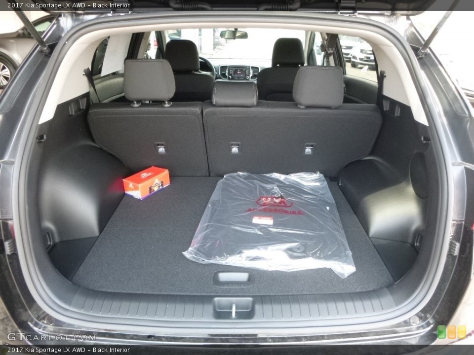 Black Interior Trunk for the 2017 Kia Sportage LX AWD #113043906