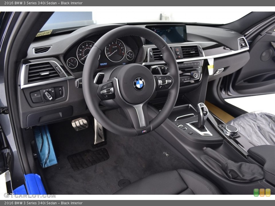 Black Interior Photo for the 2016 BMW 3 Series 340i Sedan #113071181