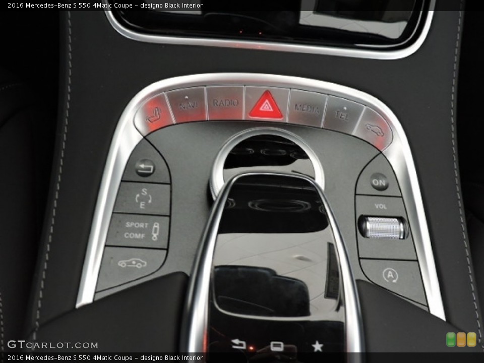designo Black Interior Controls for the 2016 Mercedes-Benz S 550 4Matic Coupe #113092793