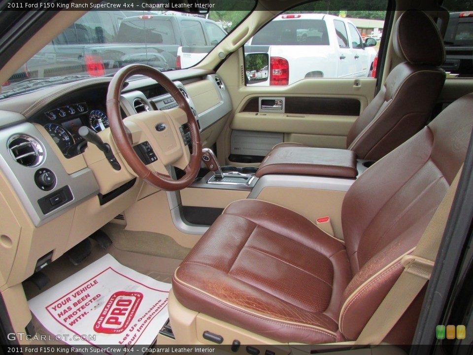 Chaparral Leather Interior Photo for the 2011 Ford F150 King Ranch SuperCrew 4x4 #113101261