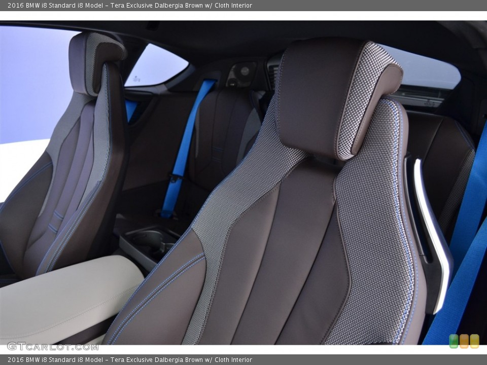 Tera Exclusive Dalbergia Brown w/ Cloth Interior Front Seat for the 2016 BMW i8  #113141420