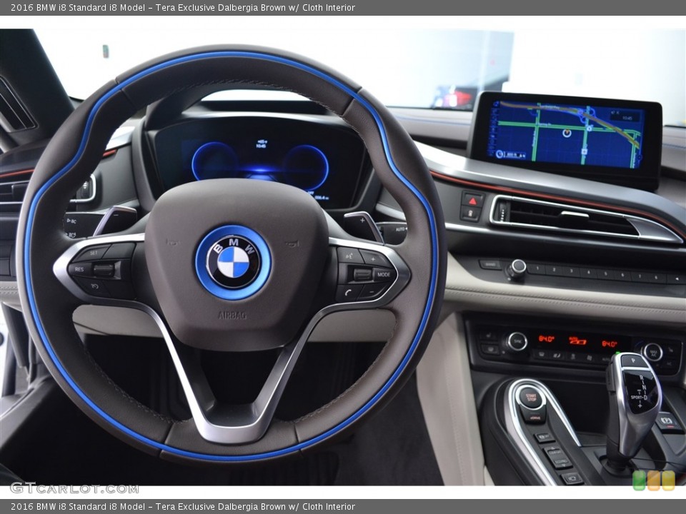 Tera Exclusive Dalbergia Brown w/ Cloth Interior Dashboard for the 2016 BMW i8  #113141600