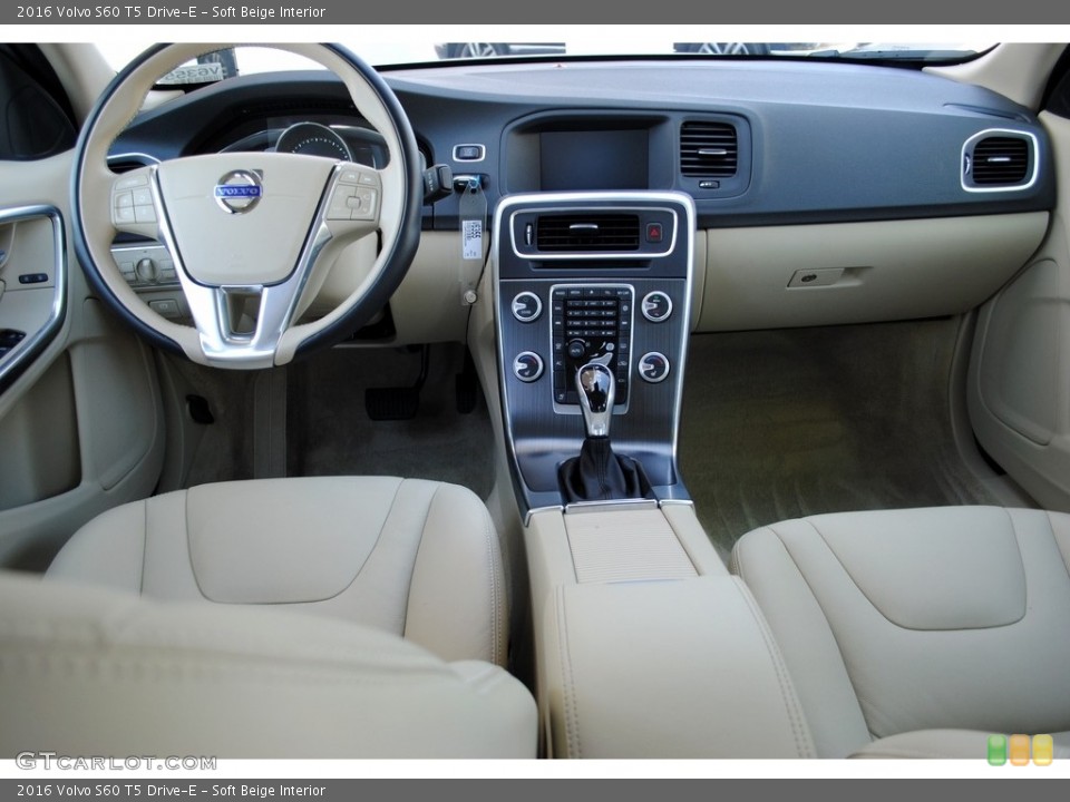 Soft Beige Interior Photo for the 2016 Volvo S60 T5 Drive-E #113143820