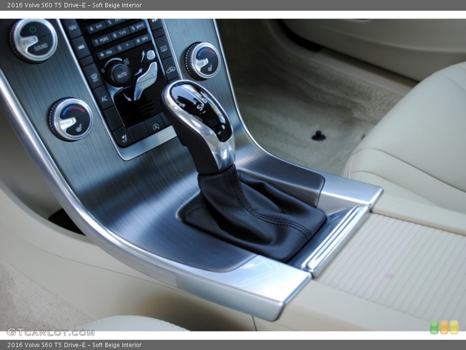 Soft Beige Interior Transmission for the 2016 Volvo S60 T5 Drive-E #113143889