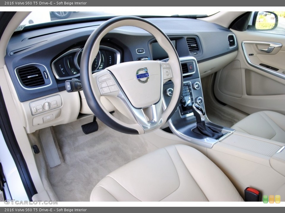 Soft Beige Interior Prime Interior for the 2016 Volvo S60 T5 Drive-E #113143913