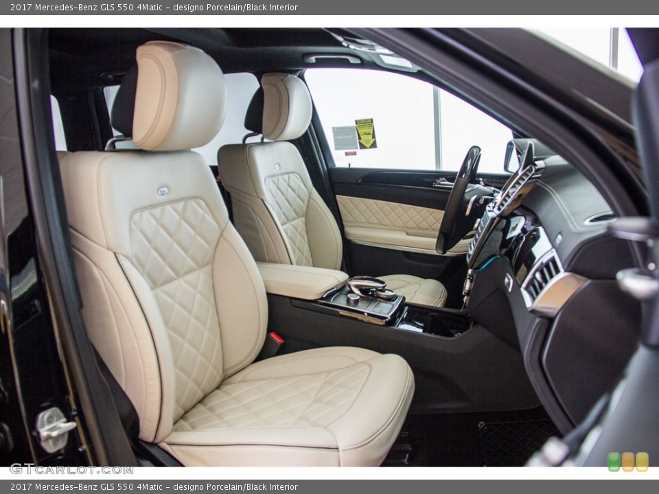 designo Porcelain/Black Interior Photo for the 2017 Mercedes-Benz GLS 550 4Matic #113204782