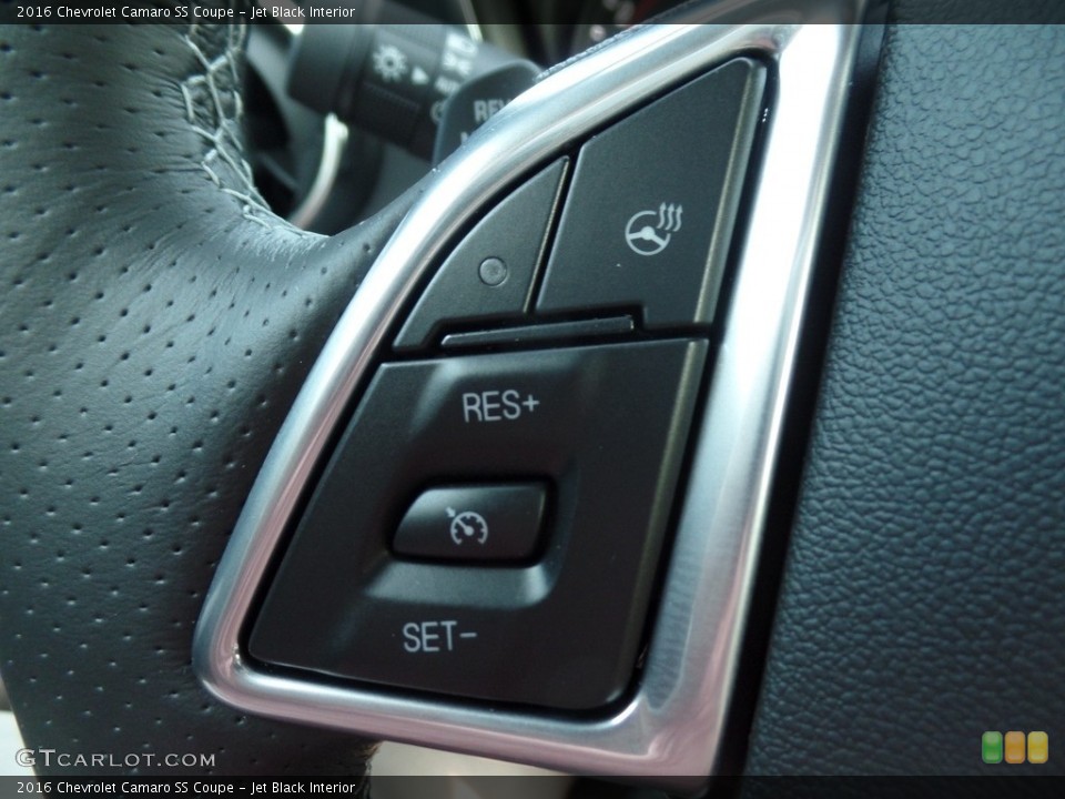 Jet Black Interior Controls for the 2016 Chevrolet Camaro SS Coupe #113208883