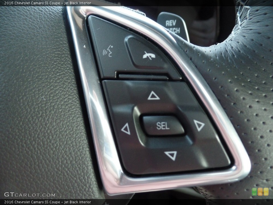 Jet Black Interior Controls for the 2016 Chevrolet Camaro SS Coupe #113208910