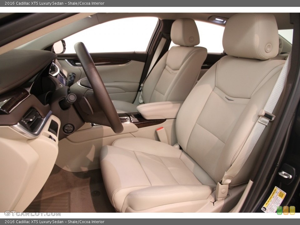 Shale/Cocoa Interior Front Seat for the 2016 Cadillac XTS Luxury Sedan #113255846