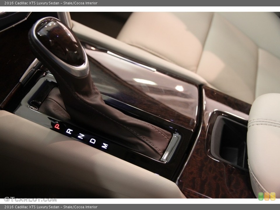 Shale/Cocoa Interior Transmission for the 2016 Cadillac XTS Luxury Sedan #113255982