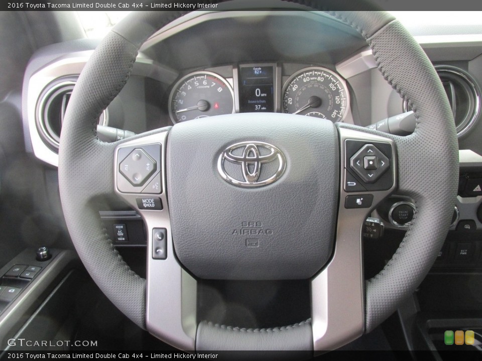 Limited Hickory Interior Steering Wheel for the 2016 Toyota Tacoma Limited Double Cab 4x4 #113259969