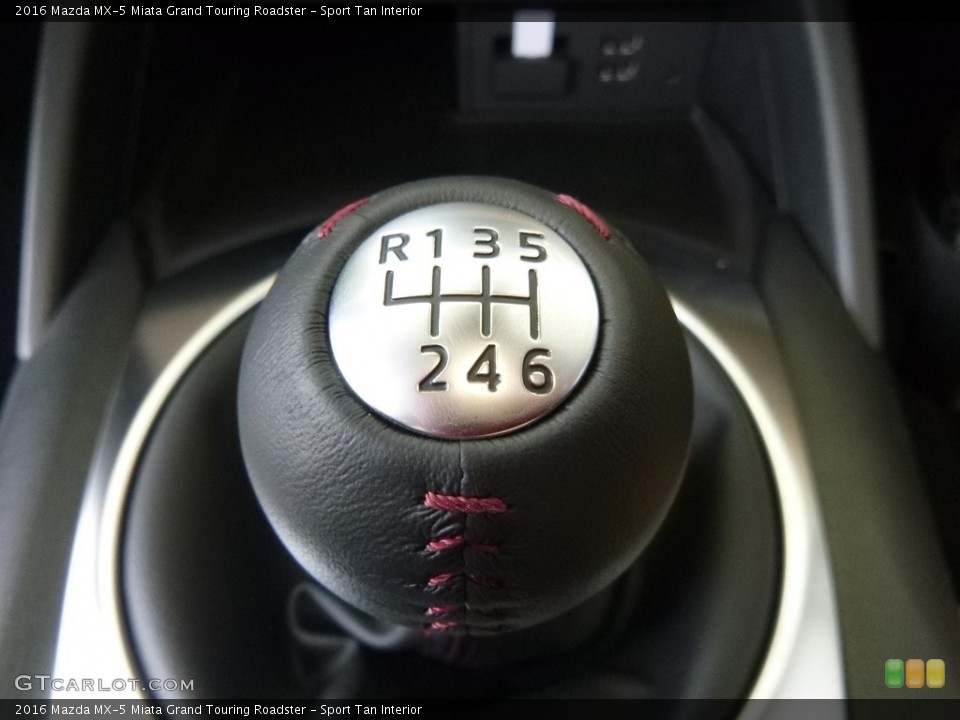 Sport Tan Interior Transmission for the 2016 Mazda MX-5 Miata Grand Touring Roadster #113262922