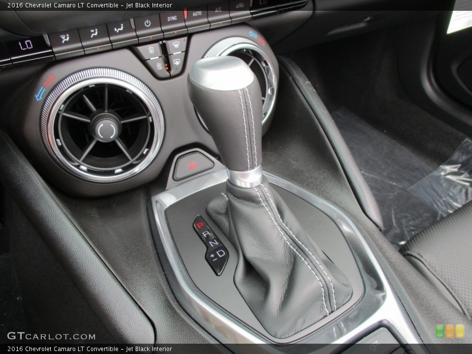 Jet Black Interior Transmission for the 2016 Chevrolet Camaro LT Convertible #113283880