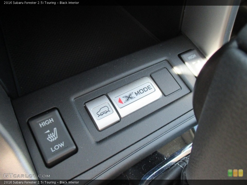 Black Interior Controls for the 2016 Subaru Forester 2.5i Touring #113286067