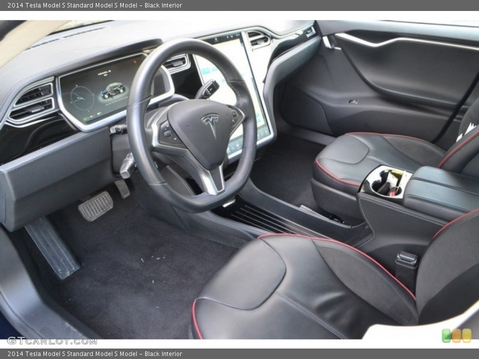 Black Interior Photo for the 2014 Tesla Model S  #113287903