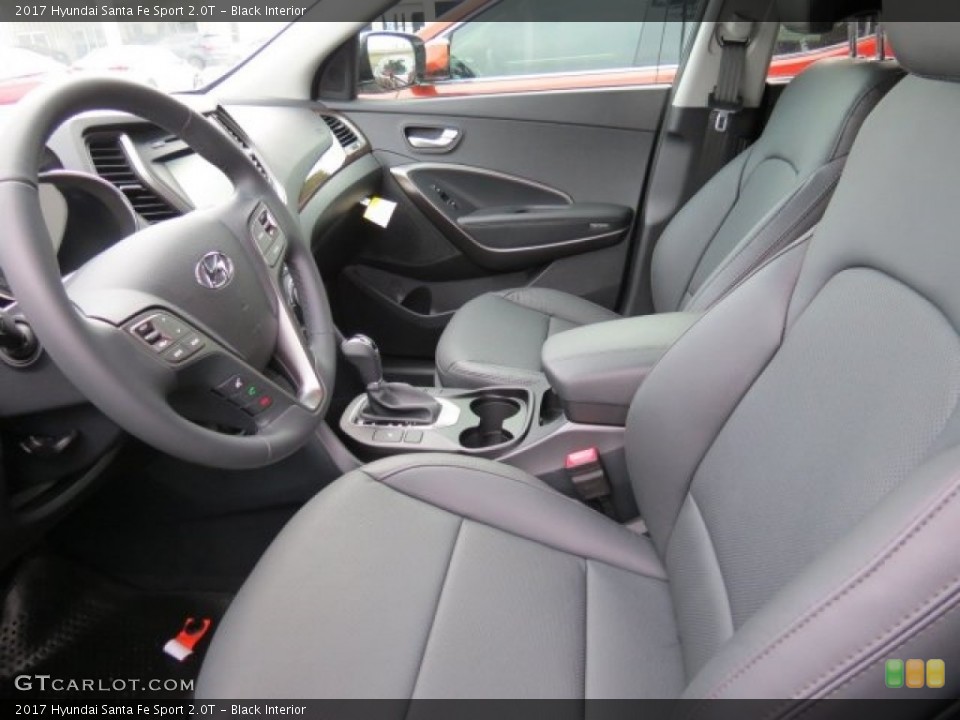 Black Interior Photo for the 2017 Hyundai Santa Fe Sport 2.0T #113302397