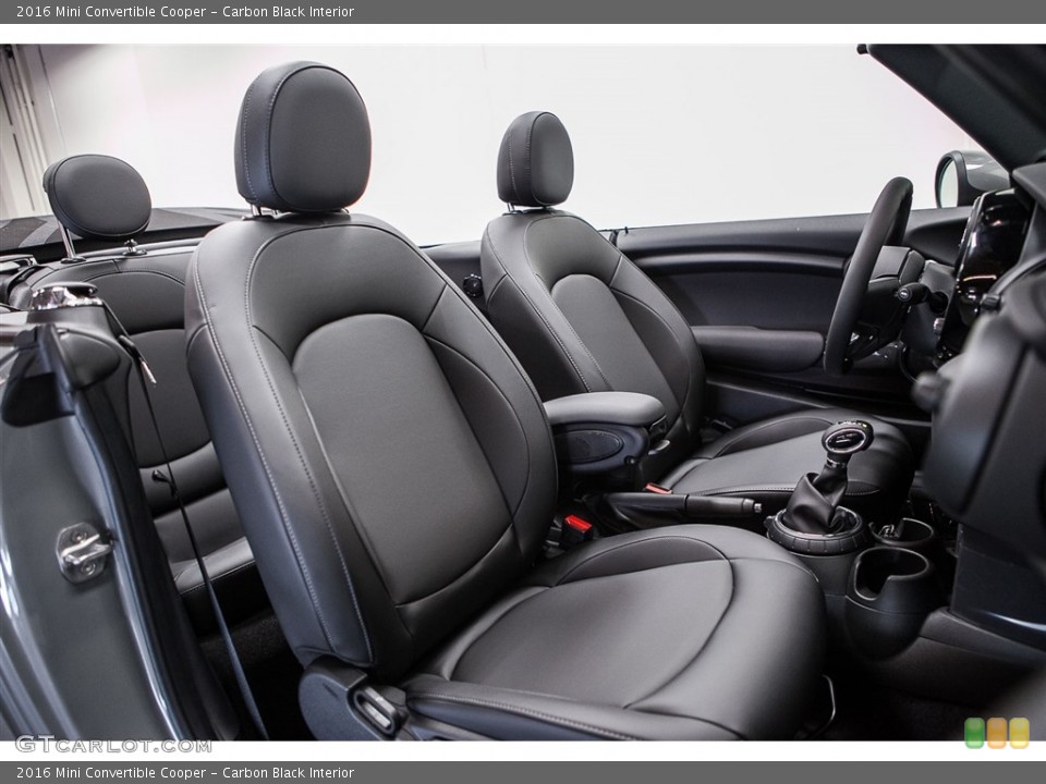 Carbon Black Interior Photo for the 2016 Mini Convertible Cooper #113336879