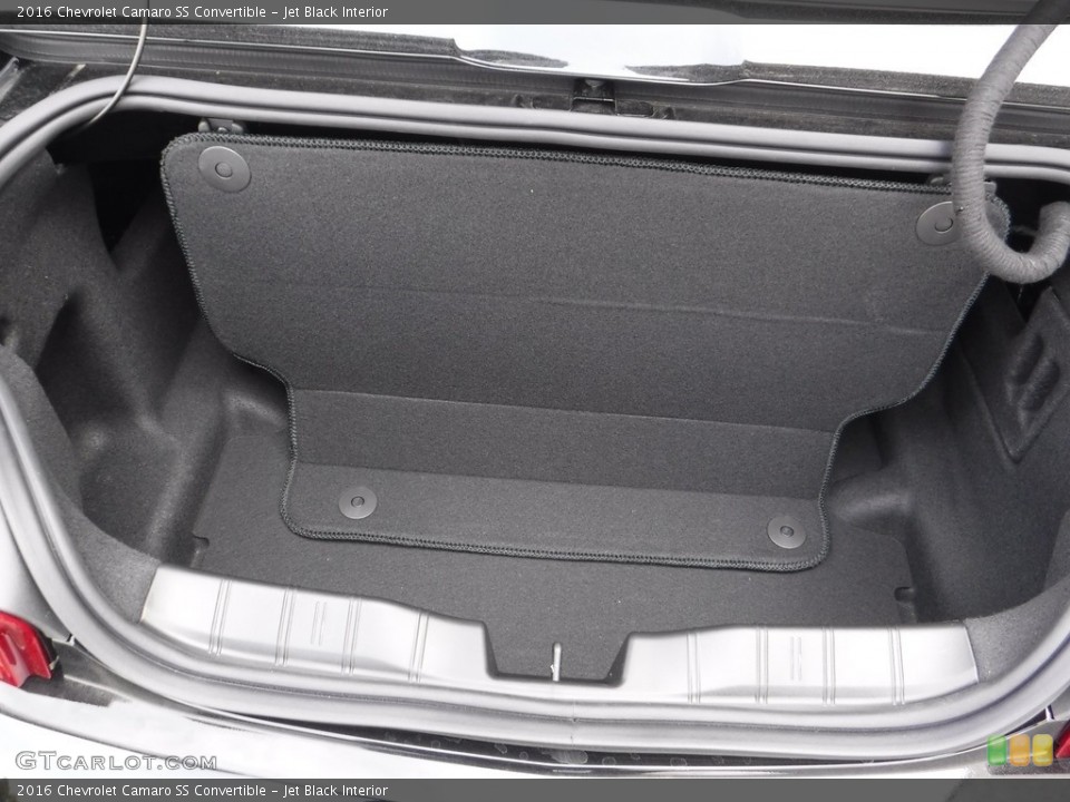 Jet Black Interior Trunk for the 2016 Chevrolet Camaro SS Convertible #113349641