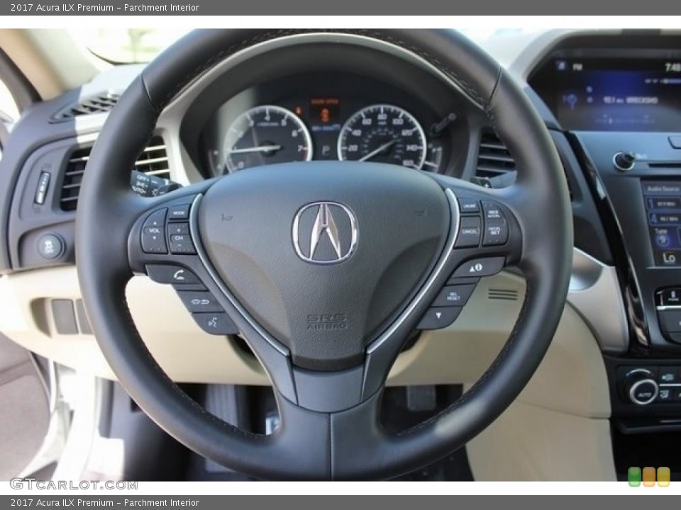 Parchment Interior Steering Wheel for the 2017 Acura ILX Premium #113365568