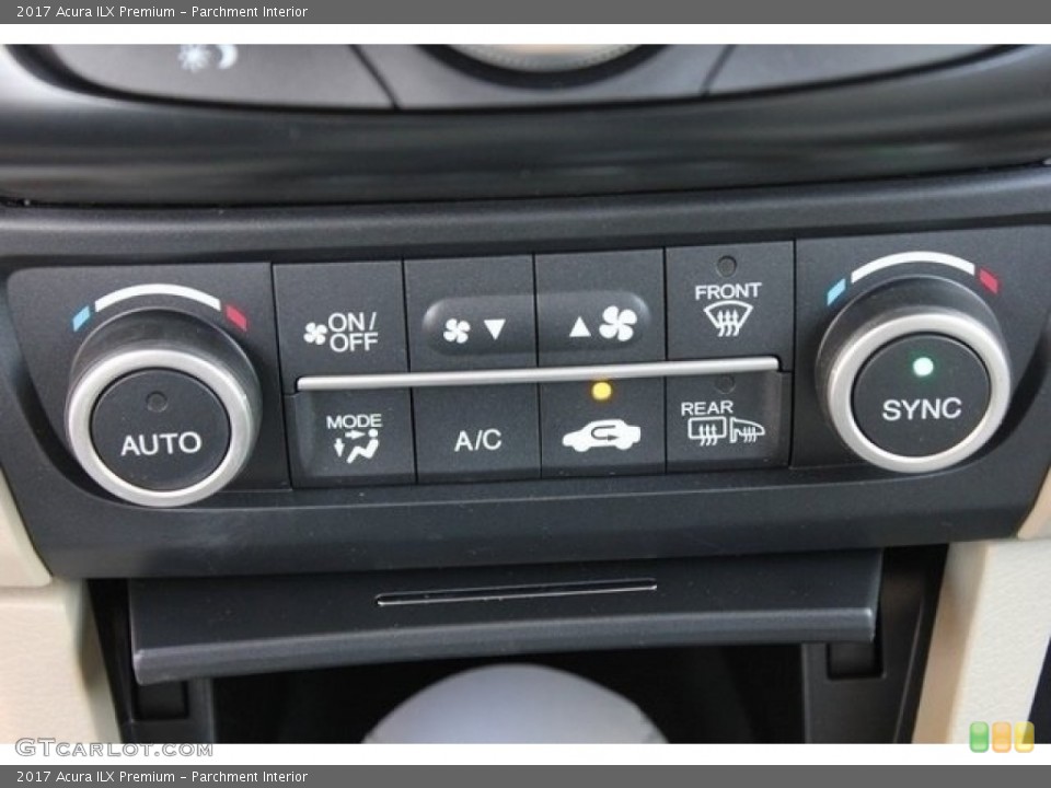 Parchment Interior Controls for the 2017 Acura ILX Premium #113365595