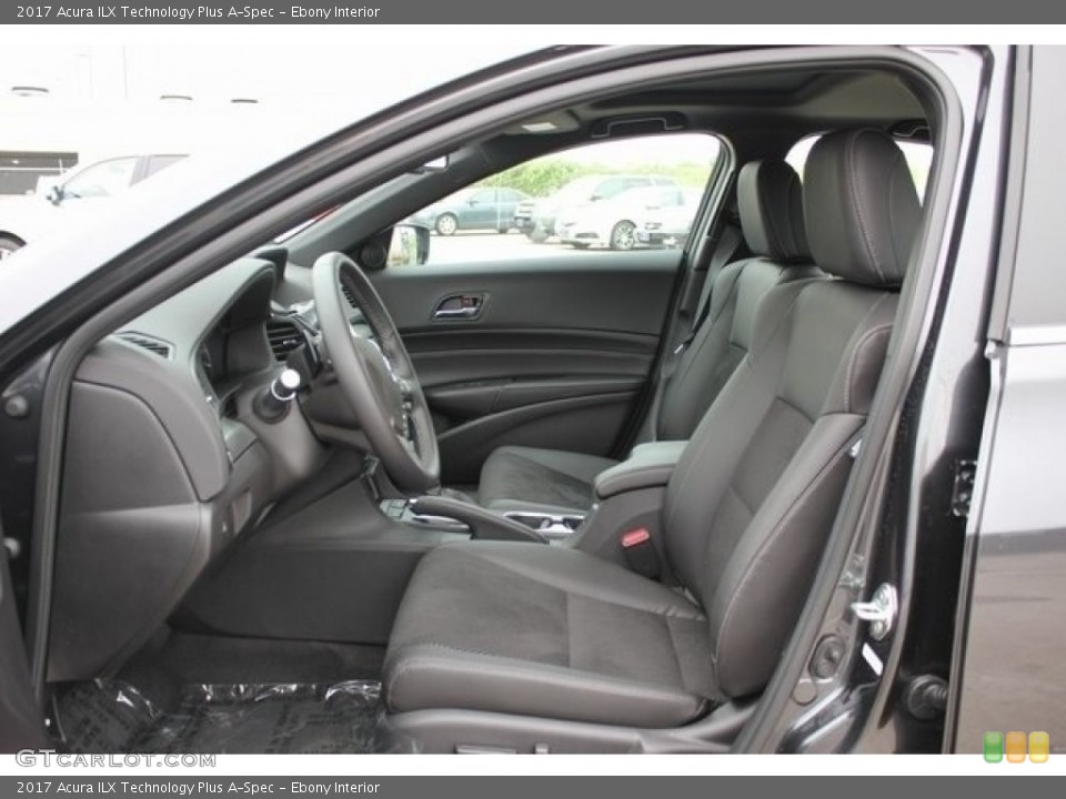 Ebony Interior Front Seat for the 2017 Acura ILX Technology Plus A-Spec #113365946