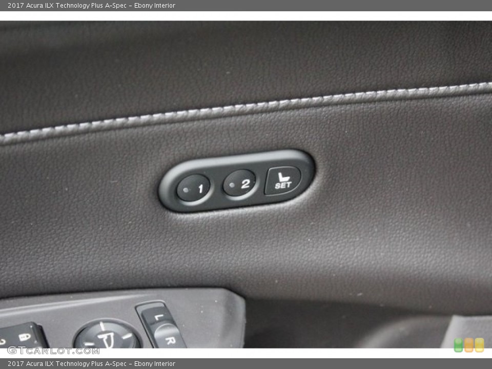 Ebony Interior Controls for the 2017 Acura ILX Technology Plus A-Spec #113365994