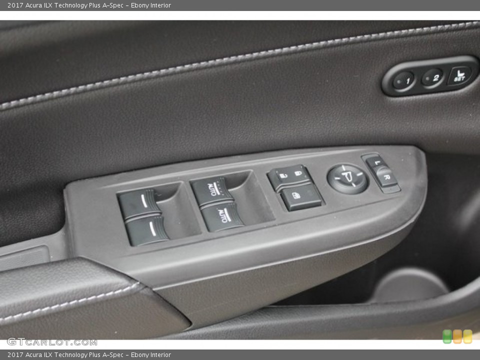 Ebony Interior Controls for the 2017 Acura ILX Technology Plus A-Spec #113366000