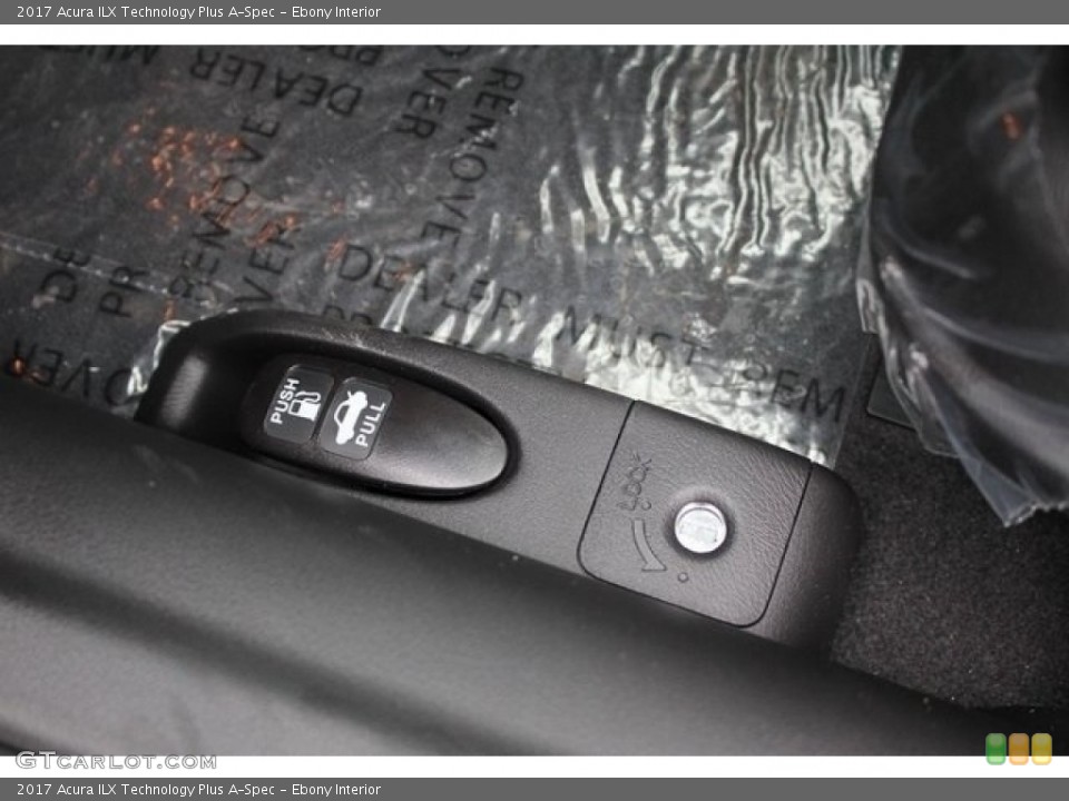 Ebony Interior Controls for the 2017 Acura ILX Technology Plus A-Spec #113366009