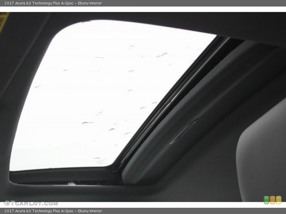 Ebony Interior Sunroof for the 2017 Acura ILX Technology Plus A-Spec #113366015