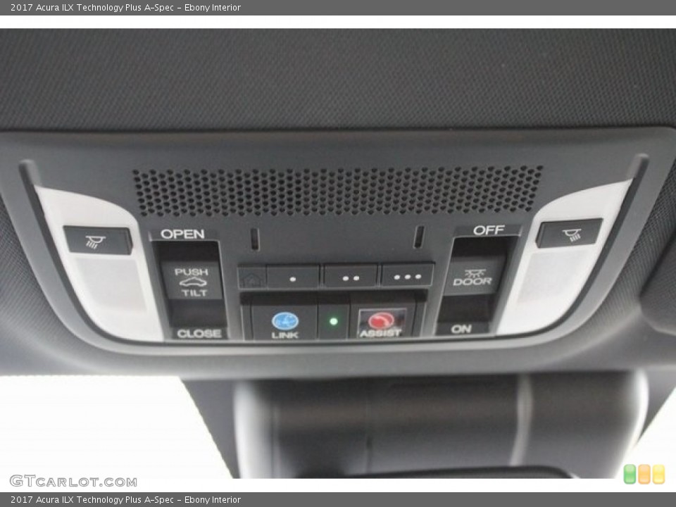 Ebony Interior Controls for the 2017 Acura ILX Technology Plus A-Spec #113366054