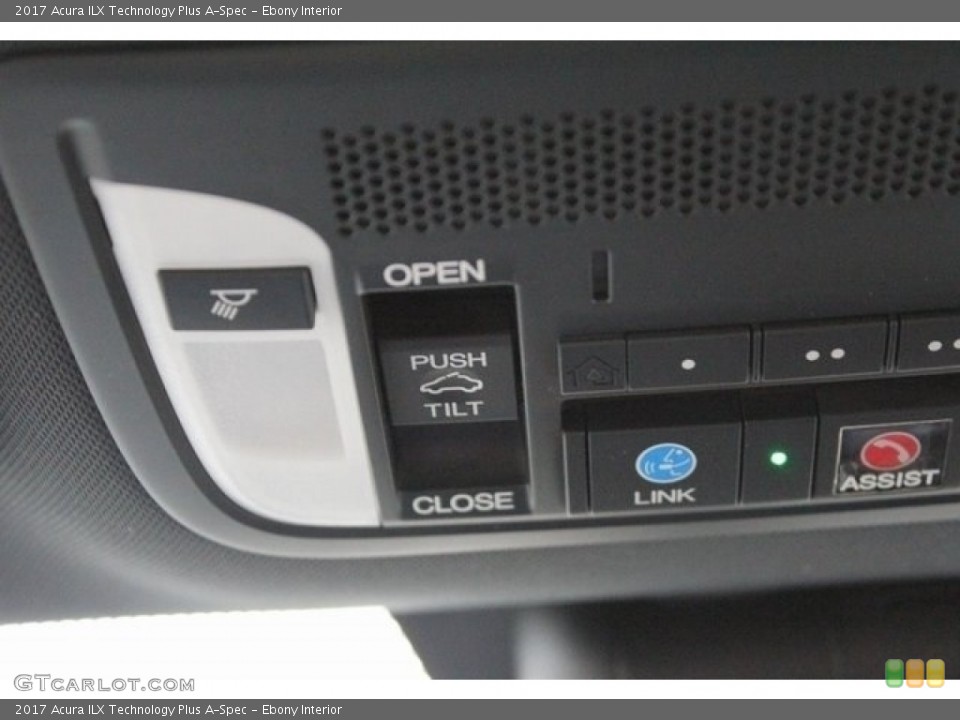 Ebony Interior Controls for the 2017 Acura ILX Technology Plus A-Spec #113366060