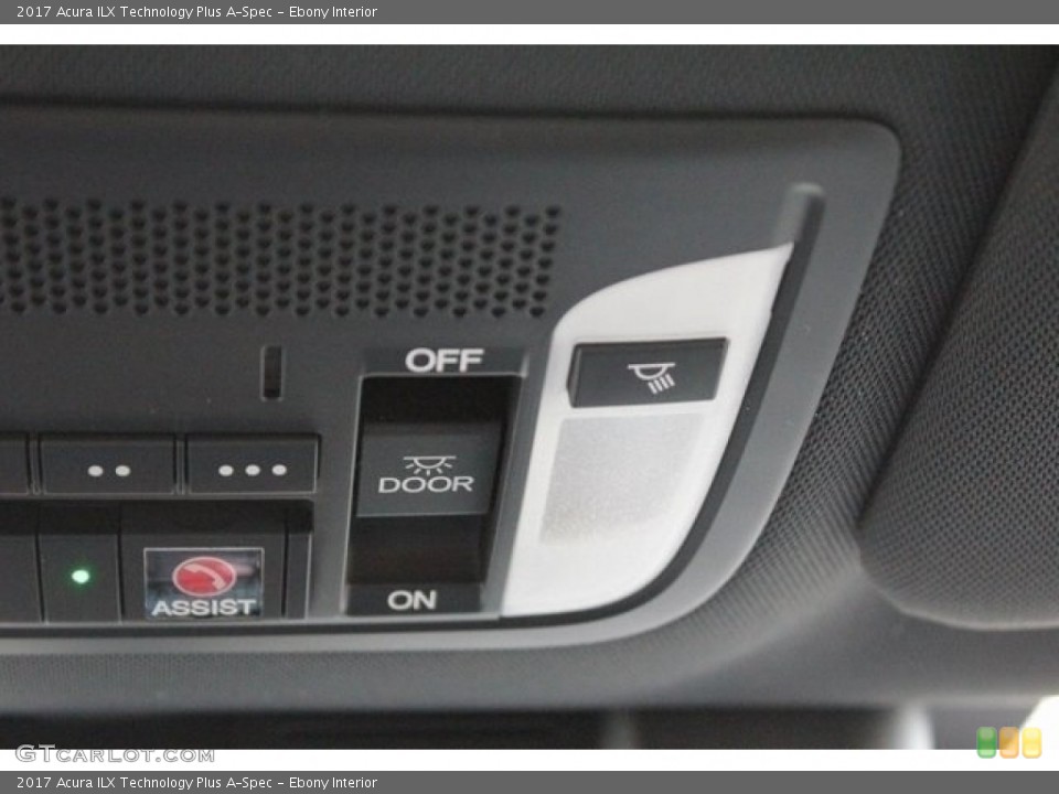 Ebony Interior Controls for the 2017 Acura ILX Technology Plus A-Spec #113366069