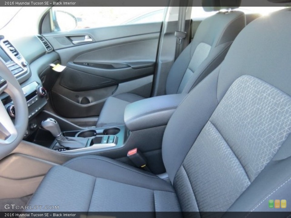 Black Interior Photo for the 2016 Hyundai Tucson SE #113367708