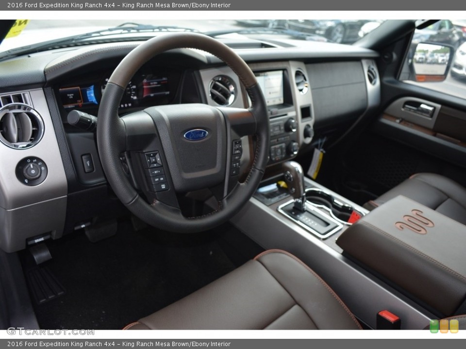 King Ranch Mesa Brown/Ebony Interior Photo for the 2016 Ford Expedition King Ranch 4x4 #113423525