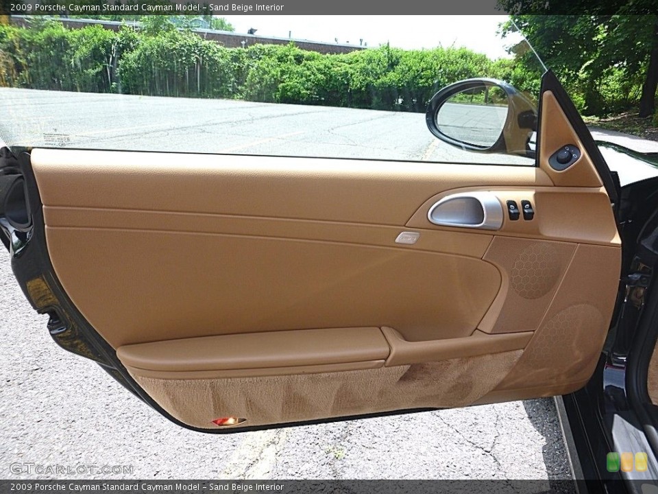 Sand Beige Interior Door Panel for the 2009 Porsche Cayman  #113427641