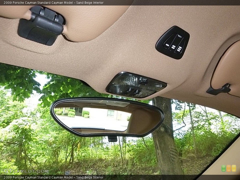 Sand Beige Interior Controls for the 2009 Porsche Cayman  #113427930