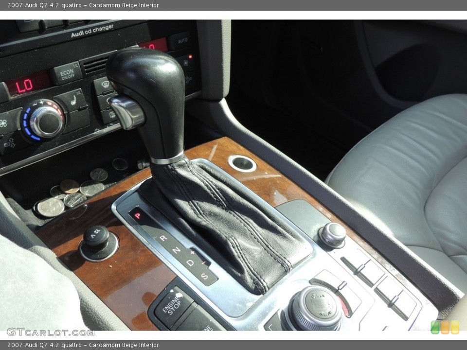 Cardamom Beige Interior Transmission for the 2007 Audi Q7 4.2 quattro #113473983