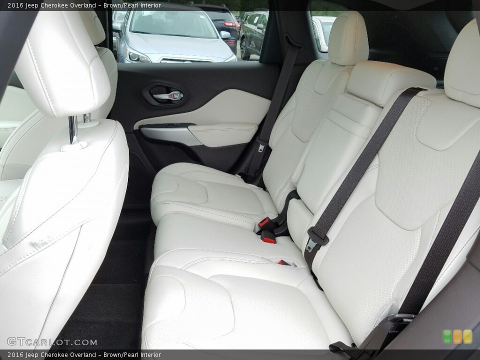 Brown/Pearl 2016 Jeep Cherokee Interiors