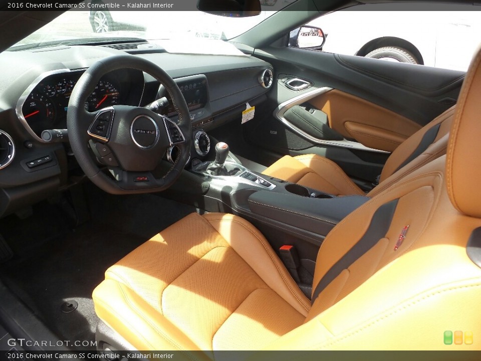 Kalahari Interior Prime Interior for the 2016 Chevrolet Camaro SS Convertible #113487975