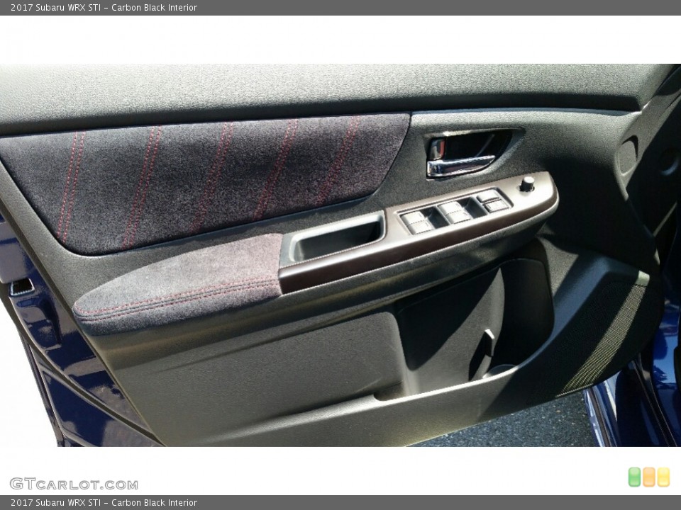 Carbon Black Interior Door Panel for the 2017 Subaru WRX STI #113532196